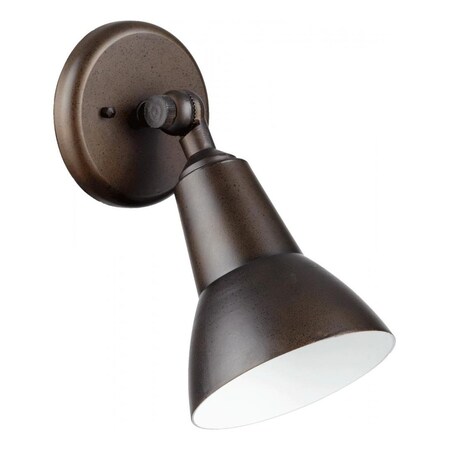 Quorum One Light Oiled Bronze Flood Light 690-1-86